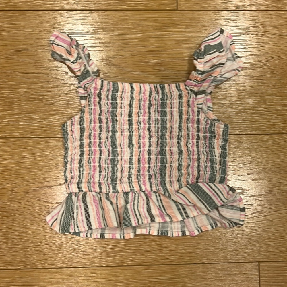 Striped girls top